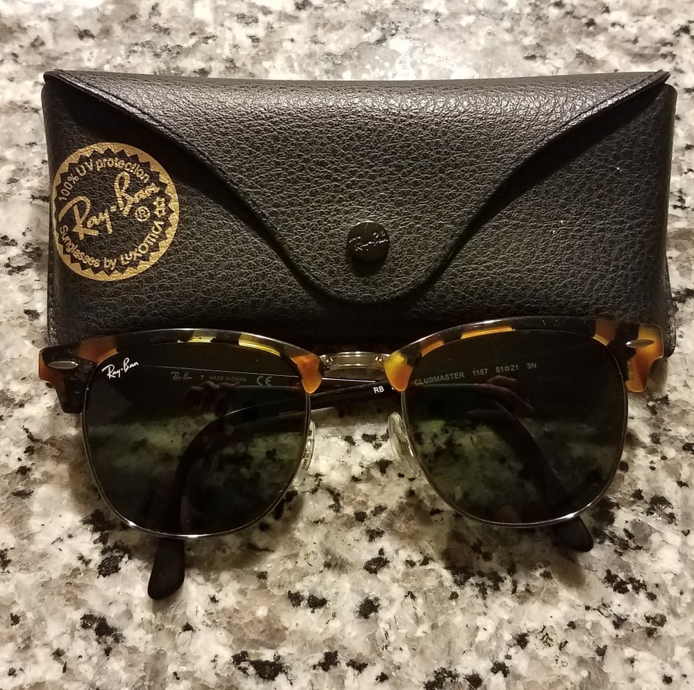 Ray-Ban 3016 Clubmaster 1157 Tortoise